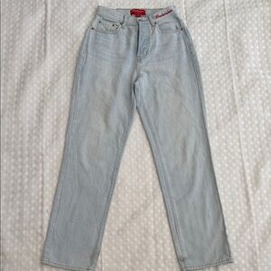 Pacsun x Budweiser Straight Leg Jeans Size 25